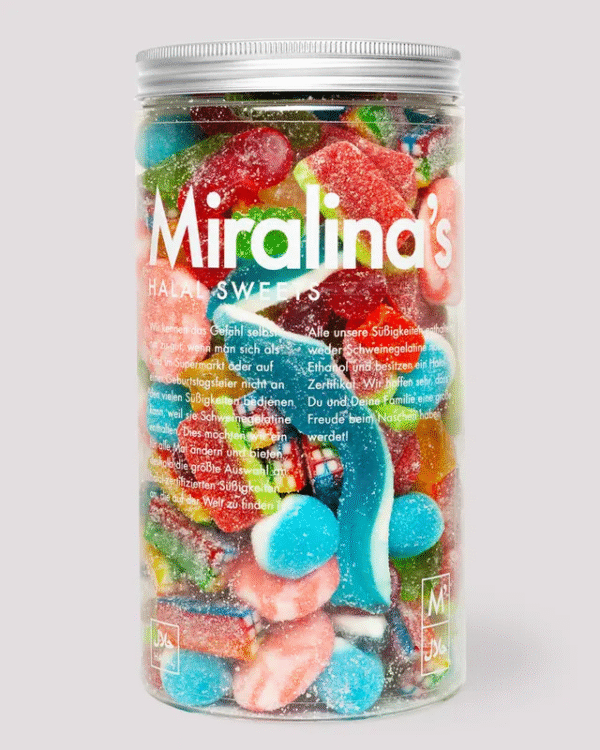 Bunte Dose (1KG) | Halal Süßigkeiten | weiche Konsistenz